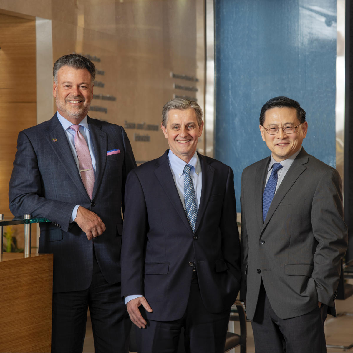 Three Corporate Executives Portrait