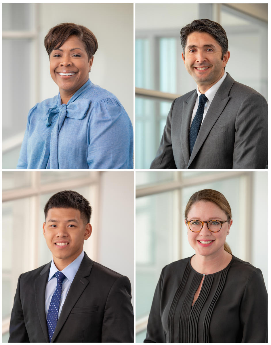 Business Portraits and Headshots in office lobby