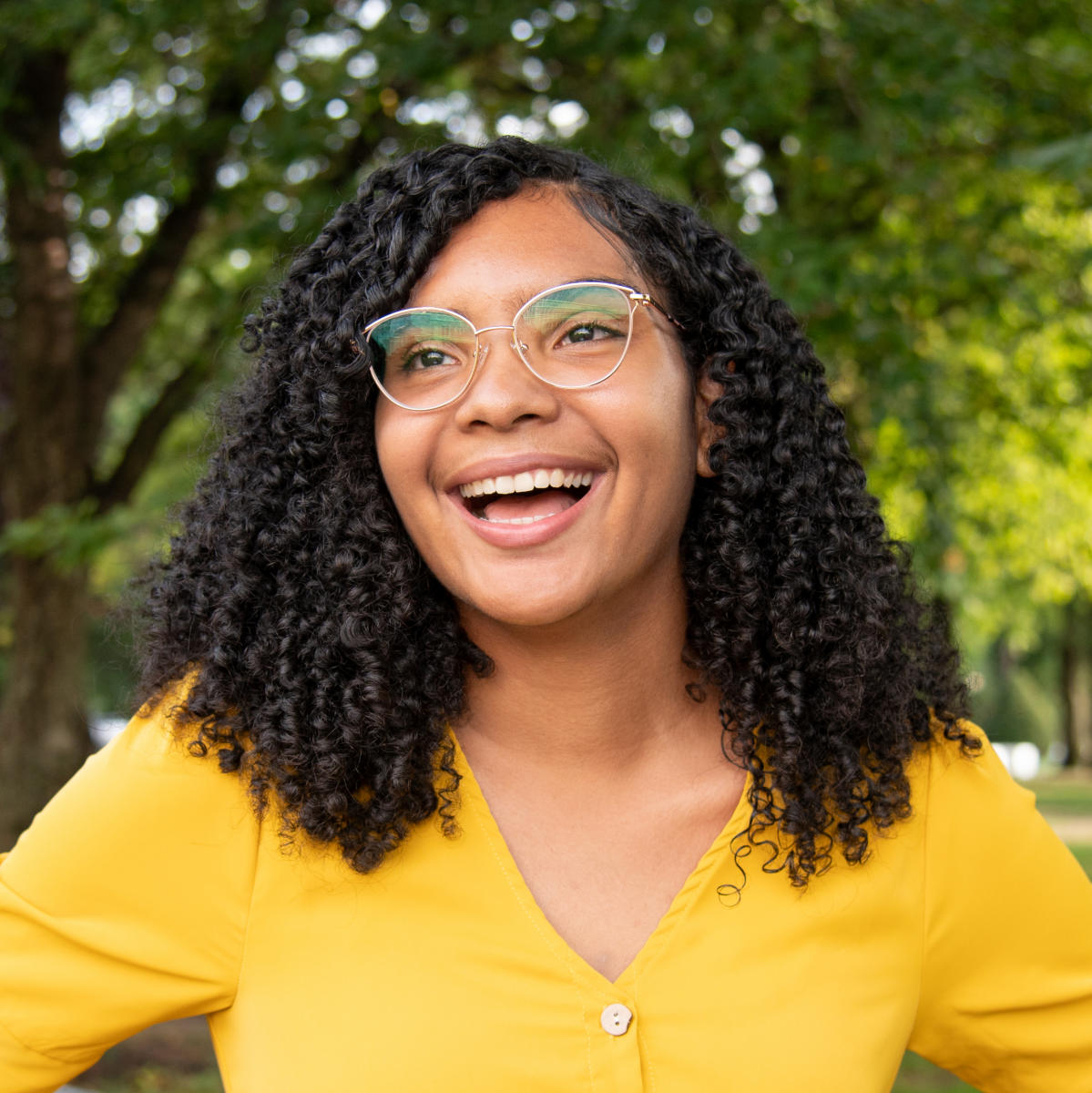 smiling portrait