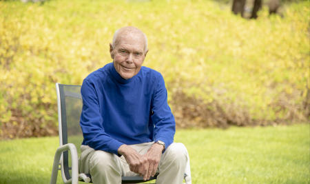 Casual outdoor portrait