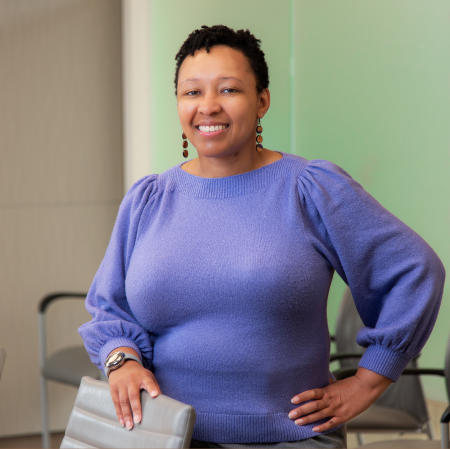 Conference room portrait
